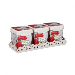 Набор емкостей Маки 1.2л. на полке /Баш./М4725 Набор емкостей Маки 1.2л. на полке /Баш./М4725